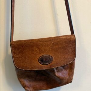 Brown Leather Crossbody Bag